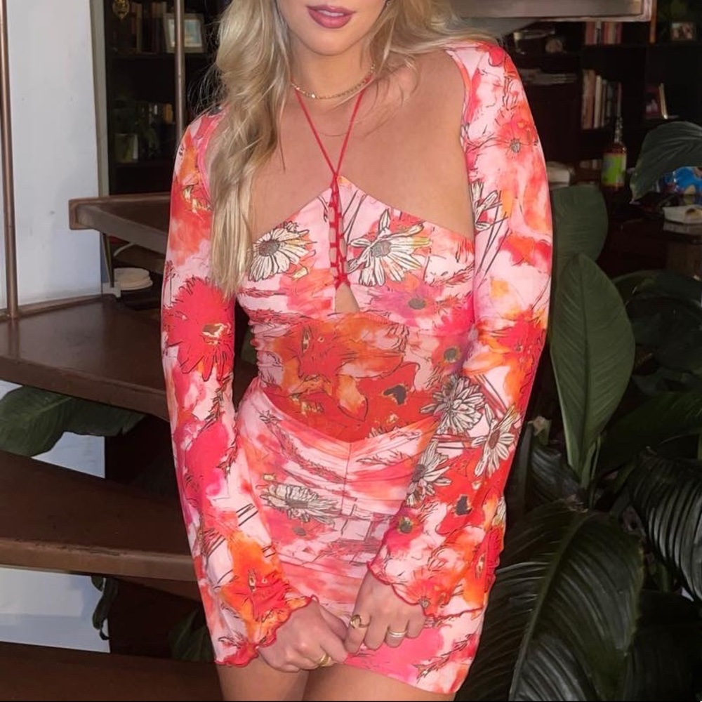 Tiger mist two piece floral lovilla dress